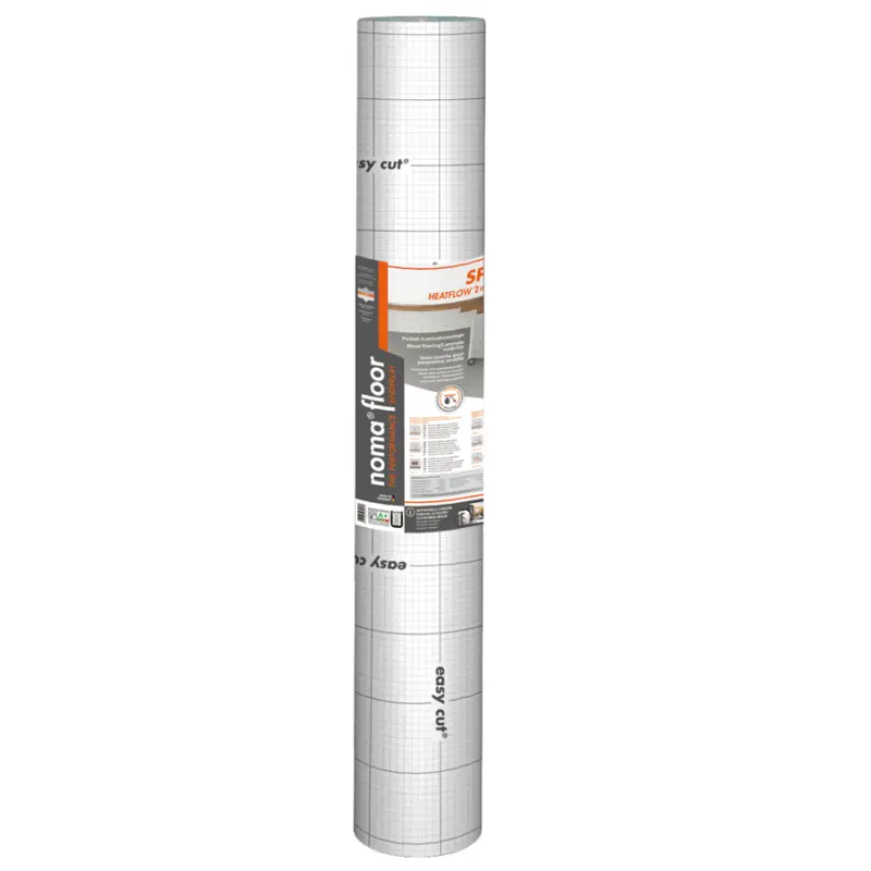 Snelle Levering Ondervloerfolie op rol 2 mm- PVC - 8500 x 1000 x 2 mm